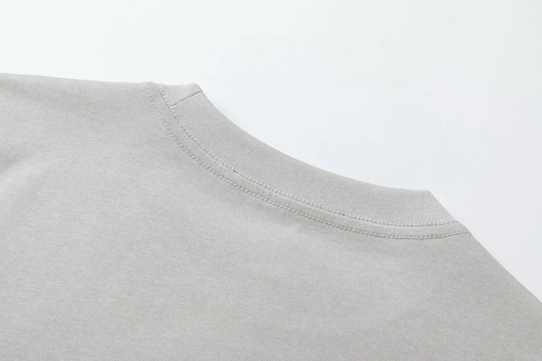 Acne Studios New Arrival logo Same Style t 100％ 32 ：Gray Size：XS S M L